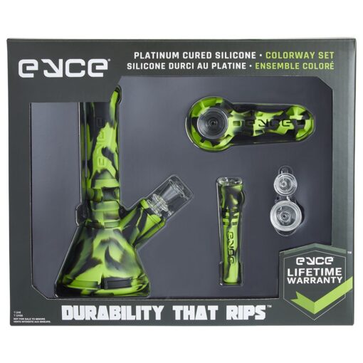 Eyce Colorway Silicone Herb Pipes Box Set | 5pc - Headshop.com