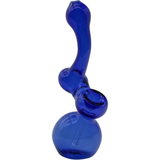 LA Pipes "Sherbub" Glass Sherlock Bubbler Pipe (Various Colors) - Headshop.com