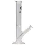 LA Pipes 12" Clear Straight Shot Bong - Headshop.com