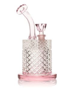 Twenties Collection Water Pipe | Pink - Headshop.com