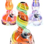5.5″ Swirl Mini Beaker Bong