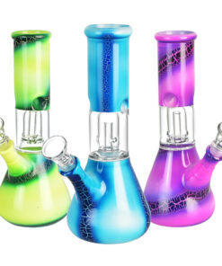Lava Ombre Beaker Water Pipe - 8"/14mm F/Clrs Vry - Headshop.com
