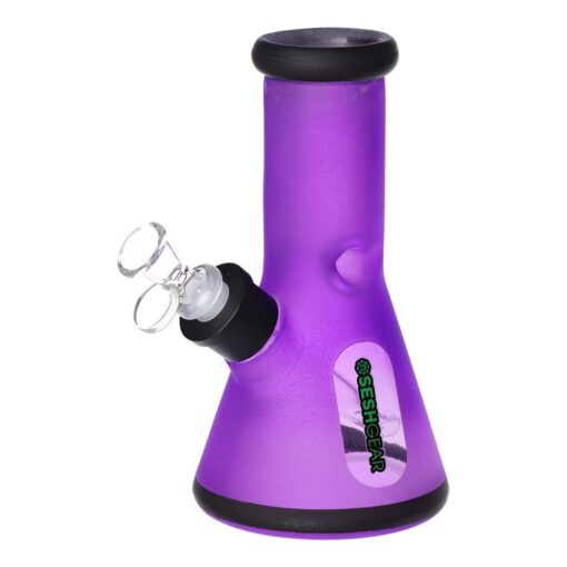 SeshGear Glass Beaker Water Pipe Smokers' Kit | 8" - Headshop.com
