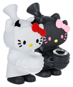 Hello Kitty Silicone Bubbler - 5.5 - Headshop.com
