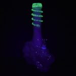 Iridescent Dragon Soft Glass Water Pipe - 14" / 14mm F - Headshop.com