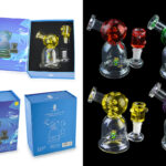Space King Glass - 'Space Glacier' Freezable Bong - Headshop.com
