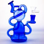 Recycler Style Mini Water Pipe Approx. 2.7" - Headshop.com