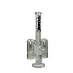 Daze Glass - 14" Rocket Ship Dual Showerhead Perc Glass Water Pipe - Headshop.com
