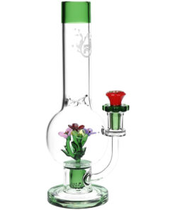 Pulsar Chill Flowerz Glass Water Pipe - 12" /14mm F - Headshop.com