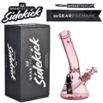 Gear Premium Sidekick Laid Back Glass Beaker Water Pipe | 12" - Headshop.com