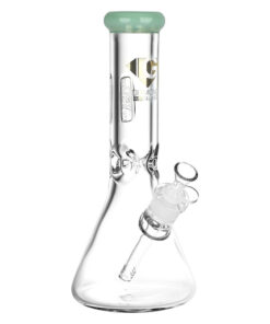 Diamond Glass American Made Beaker Bong - 11.75" / 14mm F - Headshop.com