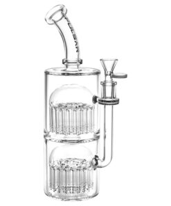Pulsar 60-Arm Glass Water Pipe - 11" / 14mm F - Headshop.com