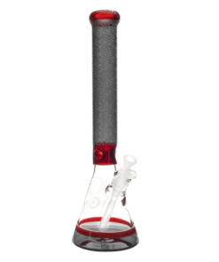 Lookah Glass 9" Etched Two Tone Neck Water Pipe - Headshop.com