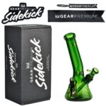 Gear Premium Sidekick Laid Back Glass Beaker Water Pipe | 12" - Headshop.com