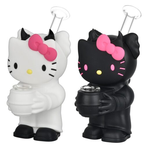 Hello Kitty Silicone Water Pipe - 5.5" / 2pc - Headshop.com