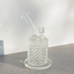 Jane West Twenties Collection Water Pipe | Clear - Headshop.com