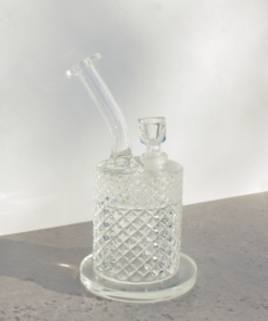 Jane West Twenties Collection Water Pipe | Clear - Headshop.com