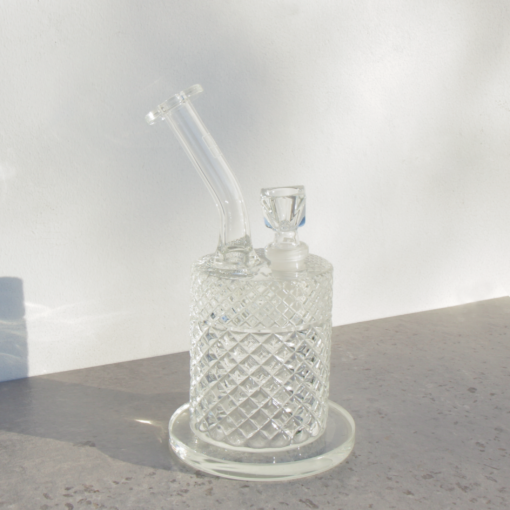 Jane West Twenties Collection Water Pipe | Clear - Headshop.com