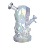 Hooded Skull Glass Water Pipe - 7.25" / 14mm F - Headshop.com