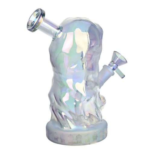 Hooded Skull Glass Water Pipe - 7.25" / 14mm F - Headshop.com