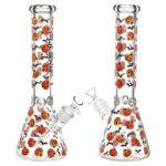 Pulsar Cackling Pumpkins Batty Beaker Glass Water Pipe | 14mm F - Headshop.com