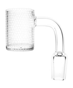 Infinite Honeycomb Etched Quartz Banger - Headshop.com