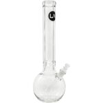 LA Pipes "Iron Mace" Heavy 9mm Bubble Bong - Headshop.com