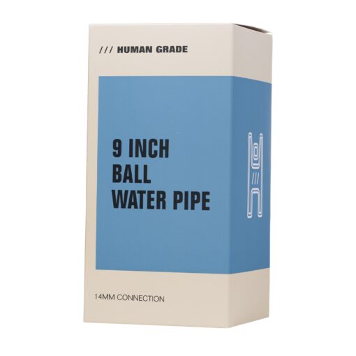 Human Grade 9" Ball Water Pipe - Headshop.com