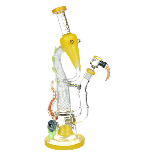 Lookah Trippy Dragon Recycler Water Pipe - 15" / 14mm F - Headshop.com