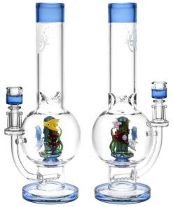 Pulsar Under The Sea Vase Glass Water Pipe - 11.75" / 14mm F - Headshop.com