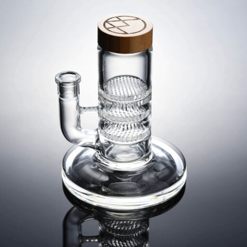 Vitae Glass Tri-combs Base - Headshop.com