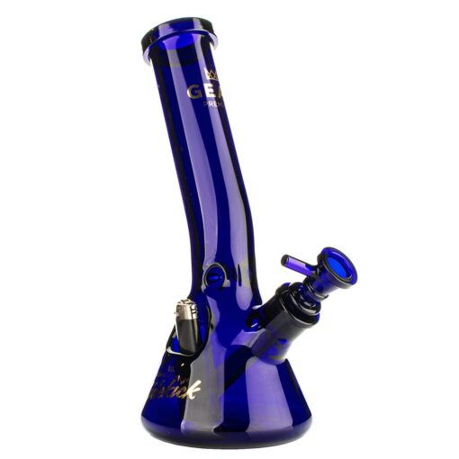 Gear Premium Sidekick Laid Back Glass Beaker Water Pipe | 12" - Headshop.com