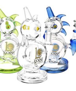 Lookah Glass Rooster Water Pipe | 7.5" | 14mm F - Headshop.com