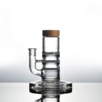 Vitae Glass Tri-combs Base - Headshop.com