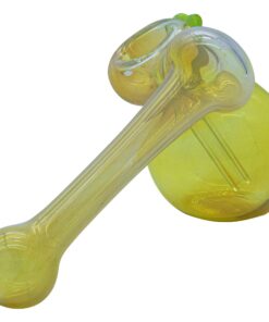 LA Pipes "Silver Sidecar" Fumed Hammer Sidecar Pipe (Various Colors) - Headshop.com