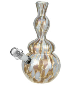Rainbow Sensation Soft Glass Water Pipe - 9" / 14mm F - Headshop.com