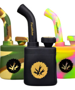 Piecemaker Klutch Silicone Water Pipe - 7" / Colors Vary - Headshop.com