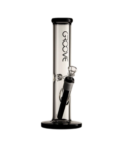 Groove Straight Tube Water Pipe - Headshop.com