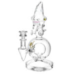 Lookah Glass Dyno Water Pipe | 9.25" | 14mm F - Headshop.com