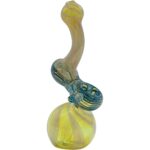 LA Pipes "Rake Bubb" Fumed Sherlock Bubbler Pipe (Various Colors) - Headshop.com