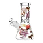 Pulsar Eat Me Design Glass Beaker Water Pipe - 7.75" / 14mm F - Headshop.com
