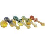 LA Pipes "Raked Hammer" Fumed Hammer Bubbler Pipe (Various Colors) - Headshop.com