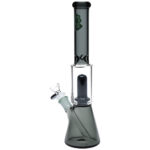 SeshGear Double Chamber Glass Beaker Water Pipe - 12" - Headshop.com