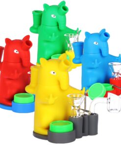 Take A Dab Anteater All-in-One Station Silicone Dab Rig - 4.25" / 14mm F / Colors Vary