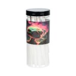 Alien Glass Beaker Water Pipe Smoking Set - 7.75" / 14mm F - Headshop.com