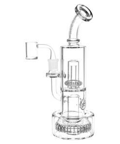 Pulsar Double Tier Glass Dab Rig - 10" / 14mm F - Headshop.com