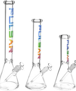 Pulsar Illustrious Glass Beaker Water Pipe | 14mm F | Colors Vary - Headshop.com