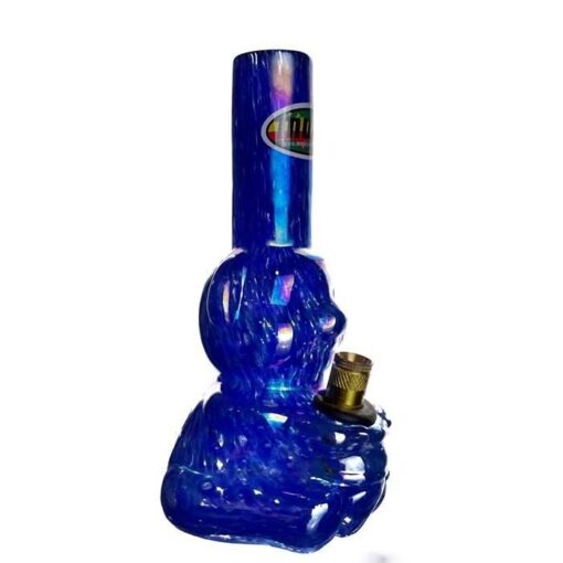 MWP 3G Bear Rainbow Glass Bong 21cm