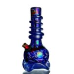 MWP 3G Blue Swirl Glass Bong 21cm
