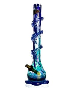 MWP 3G Extra Large Swirl Glass Bong 37cm